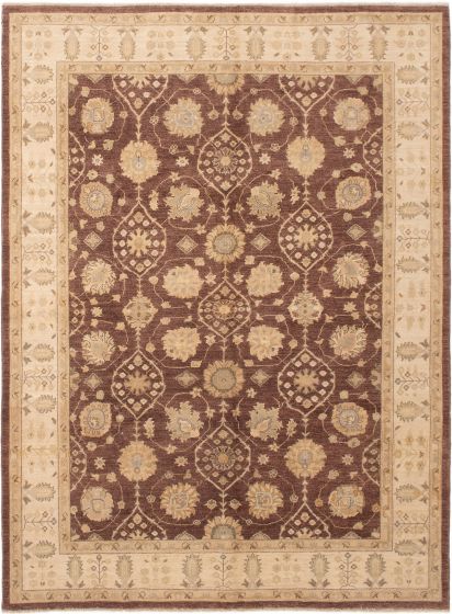 Tapis peshawar oushak 6'4" x 8'6" en laine