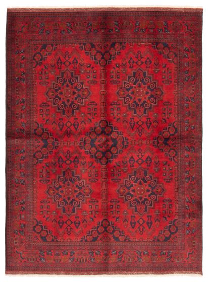 Afghan Finest Khal Mohammadi 5'7" x 7'9" Hand-knotted Wool Rug 