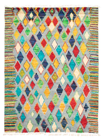 Pakistani Pak Finest Marrakesh 8'9" x 12'0" Hand-knotted Wool Rug 