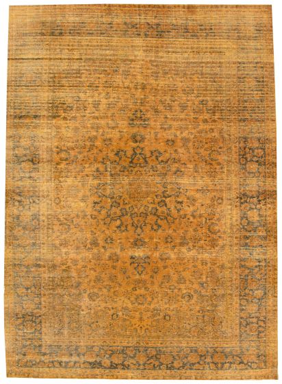 Turkish Color Transition 9'6" x 13'6" Hand-knotted Wool Rug 