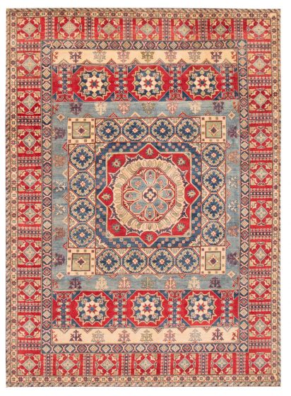 Afghan Finest Ghazni 8'3" x 11'7" Hand-knotted Wool Rug 