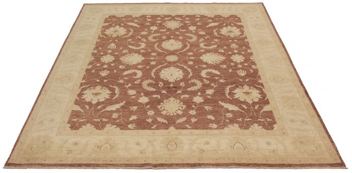 Tapis peshawar oushak 8'4" x 9'9" en laine