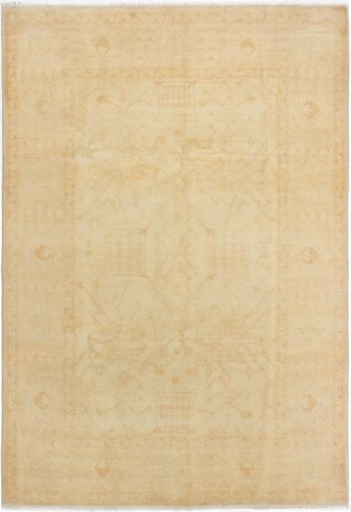 Afghan Chobi Finest 6'1" x 8'10" Hand-knotted Wool Rug 