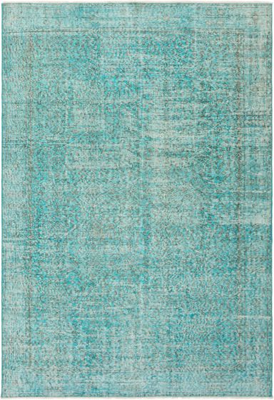 Turkish Color Transition 5'5" x 8'0" Hand-knotted Wool Rug 