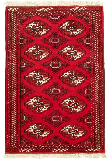 Tapis turkman 3'2" x 4'9" en laine