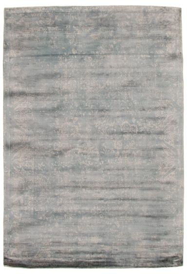 Indian Galleria 5'4" x 7'9" Hand Loomed Viscose Rug 