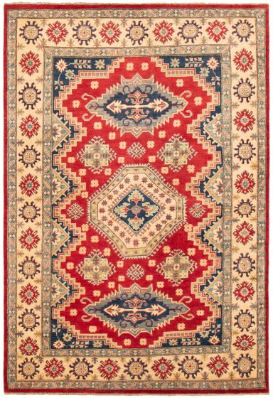 Afghan Finest Ghazni 6'9" x 9'8" Hand-knotted Wool Rug 