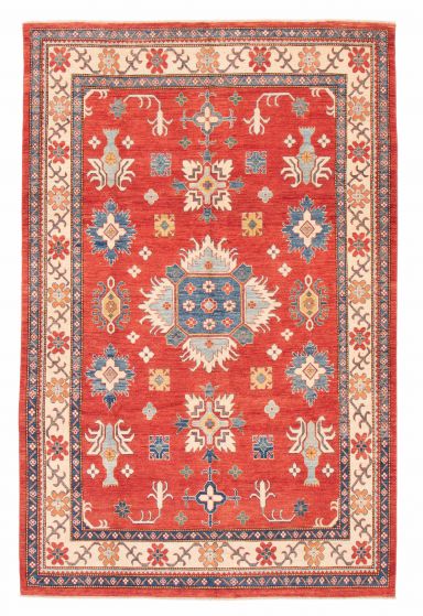 Afghan Finest Ghazni 8'5" x 12'4" Hand-knotted Wool Rug 