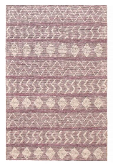 Indian Sienna 6'0" x 9'0" Braid weave Wool Rug 