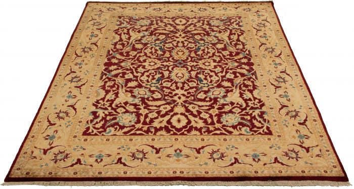 Pakistani Pako Persian 18 Of 20 8'0" x 10'2" Hand-knotted Wool Rug 