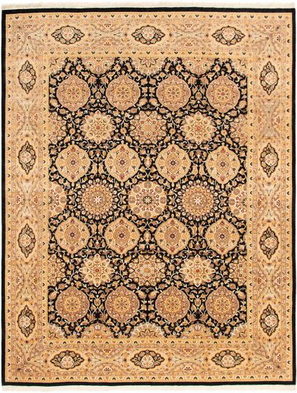 Pakistani Pako Persian 18 Of 20 9'2" x 11'10" Hand-knotted Silk, Wool Rug 