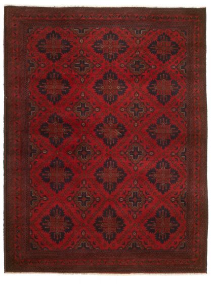 Afghan Finest Khal Mohammadi 4'11" x 6'8" Hand-knotted Wool Rug 