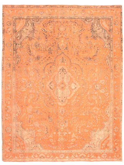 Tapis surteint coloré 9'4" x 12'5" en laine