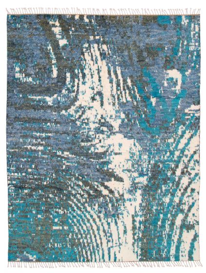 Pakistani Pak Finest Marrakesh 8'4" x 10'0" Hand-knotted Wool Rug 