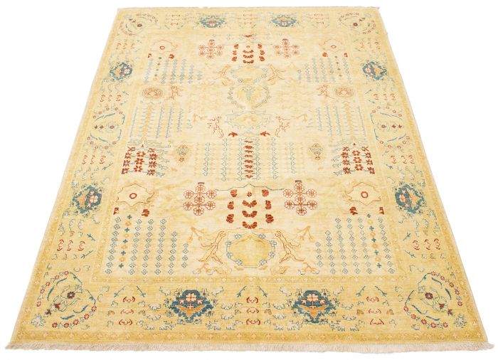 Pakistani Pako Persian 18 Of 20 8'2" x 10'0" Hand-knotted Wool Rug 