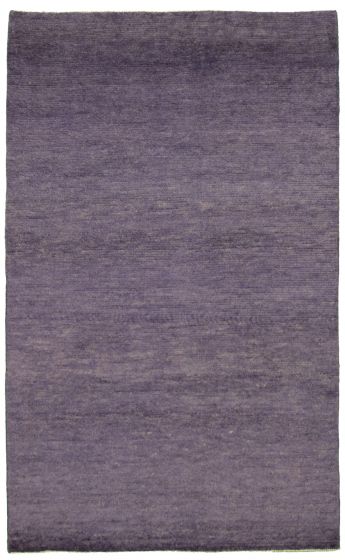 Pakistani Pak Finest Gabbeh 5'9" x 9'4" Hand-knotted Wool Rug 