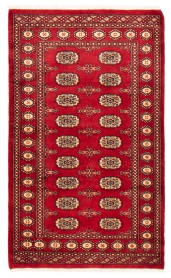 Tapis peshawar bokhara 3'0" x 5'0" en laine