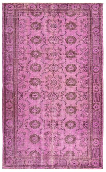 Turkish Color Transition 6'0" x 10'1" Hand-knotted Wool Rug 