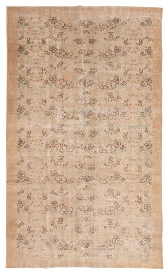 Turkish Melis Vintage 5'8" x 9'3" Hand-knotted Wool Rug 