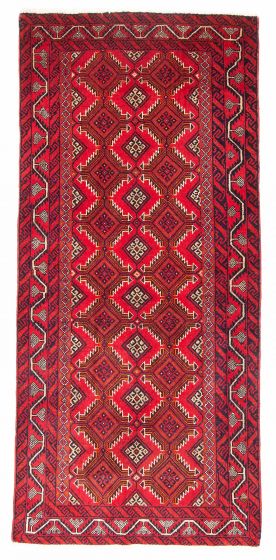 Afghan Royal Baluch 3'1" x 6'3" Hand-knotted Wool Rug 