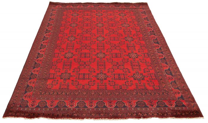 Afghan Finest Khal Mohammadi 6'8" x 9'9" Hand-knotted Wool Rug