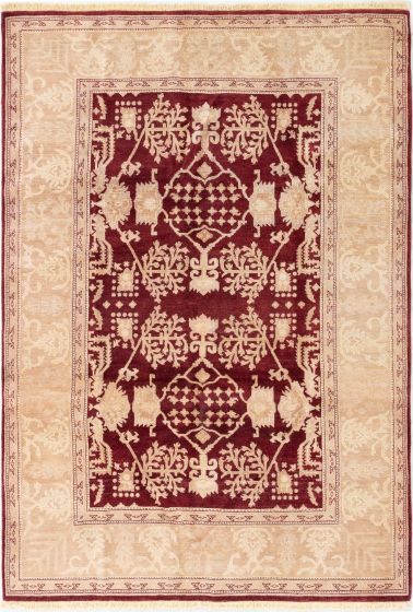 Afghan Finest Ziegler Chobi 6'2" x 8'10" Hand-knotted Wool Rug 