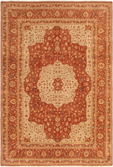 Pakistani Pako Persian 18 Of 20 8'8" x 12'3" Hand-knotted Wool Rug 