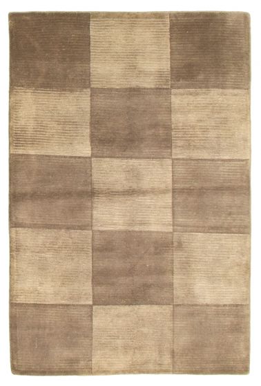 Nepal Opulence 3'10" x 5'8" Hand-knotted Wool Rug 