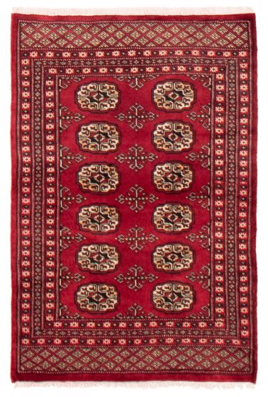 Tapis peshawar bokhara 2'7" x 4'0" en laine