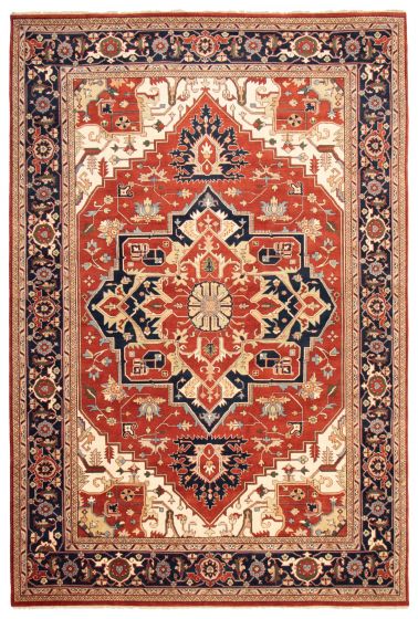 Indian Serapi Heritage 11'7" x 17'9" Hand-knotted Wool Rug 