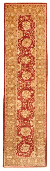 Afghan Chobi Finest 2'7" x 10'0" Hand-knotted Wool Rug 