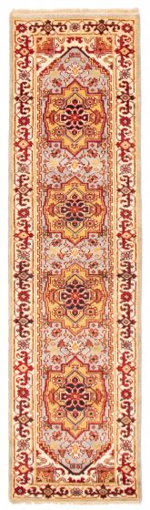 Indian Serapi Heritage 2'9" x 10'0" Hand-knotted Wool Rug 