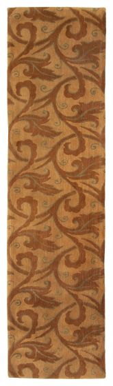 Nepal Opulence 2'5" x 9'1" Hand-knotted Wool Rug 