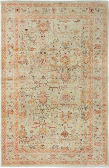 Turkish Anatolian 5'8" x 8'9" Hand-knotted Wool Rug 