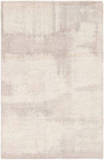 Indian Galleria 5'10" x 7'10" Hand Loomed Viscose Rug 