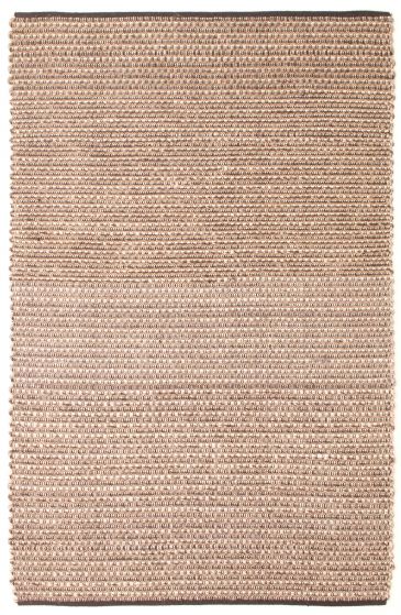 Indian Sienna 5'1" x 7'10" Braided Weave Wool Rug 