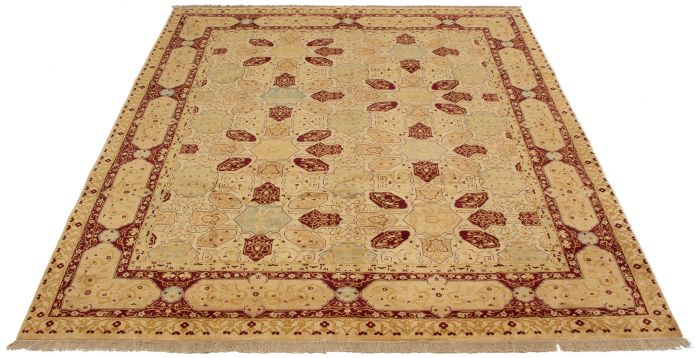 Pakistani Pako Persian 18 Of 20 8'2" x 10'0" Hand-knotted Wool Rug 