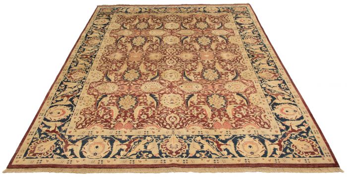 Pakistani Pako Persian 18 Of 20 9'1" x 11'10" Hand-knotted Wool Rug 
