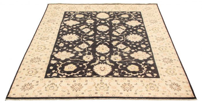 Afghan Chobi Finest 8'2" x 9'10" Hand-knotted Wool Rug 