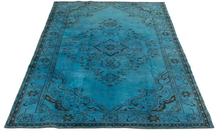 Turkish Color Transition 6'5" x 10'1" Hand-knotted Wool Rug 