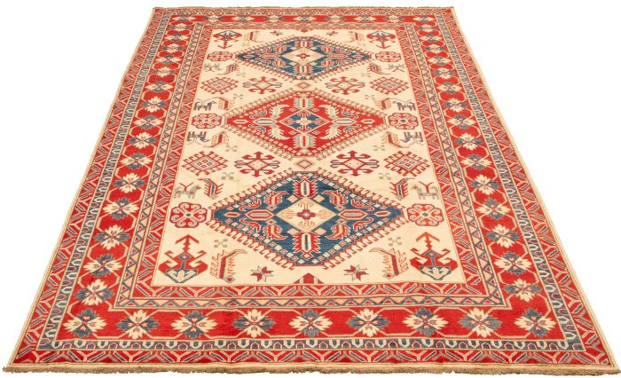 Afghan Finest Ghazni 8'3" x 11'10" Hand-knotted Wool Rug 