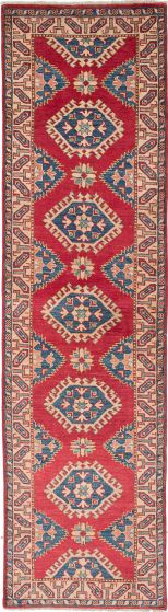 Afghan Finest Ghazni 2'8" x 10'4" Hand-knotted Wool Rug 
