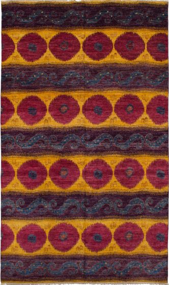 Indian Shalimar 8'1" x 13'8" Hand-knotted Wool Rug 
