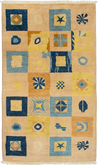 Afghan Finest Ziegler Chobi 3'1" x 5'3" Hand-knotted Wool Rug 