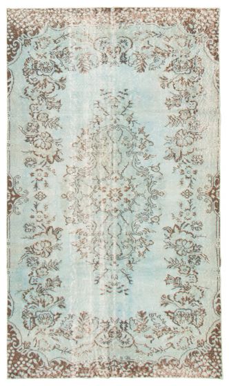 Turkish Color Transition 5'3" x 9'3" Hand-knotted Wool Rug 