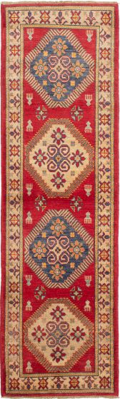 Afghan Finest Ghazni 2'7" x 9'0" Hand-knotted Wool Rug 