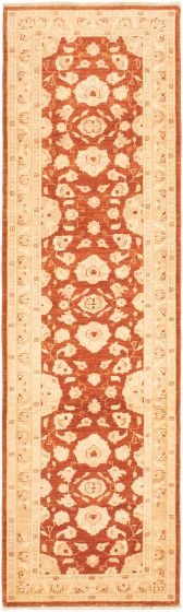 Afghan Chobi Finest 2'8" x 9'6" Hand-knotted Wool Rug 