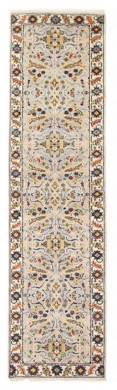 Indian Serapi Heritage 2'5" x 10'1" Hand-knotted Wool Runner Rug 
