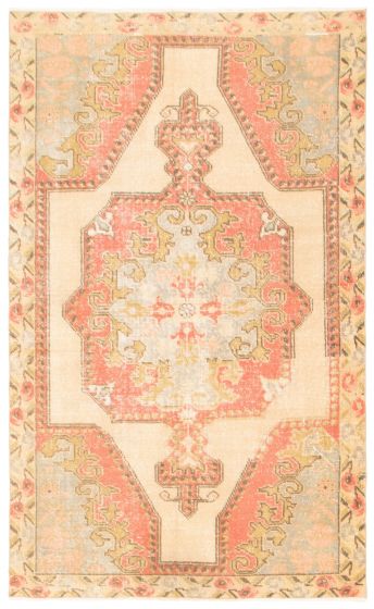 Turkish Anadol Vintage 4'3" x 6'10" Hand-knotted Wool Rug 