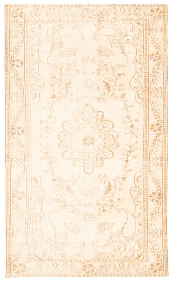 Turkish Melis Vintage 5'3" x 8'10" Hand-knotted Wool Rug 
